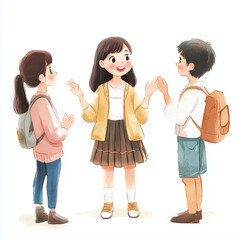 Creative Student Illustration – Vibrant Educational Art for Classroom and Learning Projects