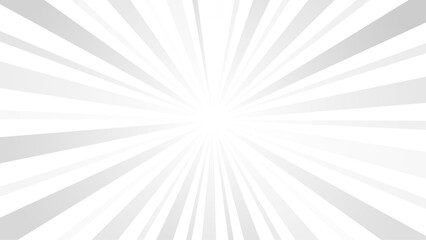 Obraz premium Sunlight retro horizontal background. White beige color burst background. Vector illustration. Magic light, sun beam ray wallpaper.