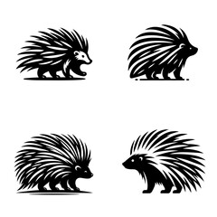 Rabbit icon silhouette