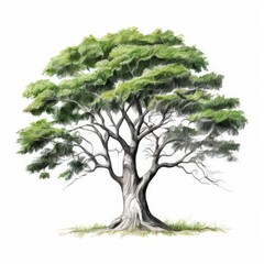 the AI Image Generator, tree on transparent background,