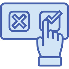 Fototapeta premium Decision Maker Icon