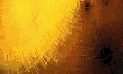 Golden gradient Abstract Background with minimal geometric pattern