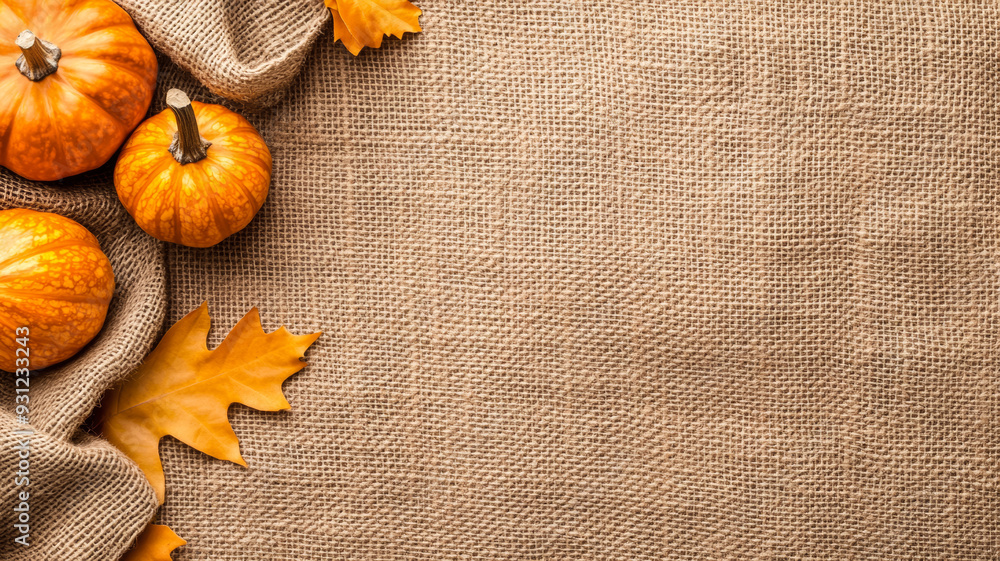 Aufkleber warm taupe background with a soft burlap texture cozy and rustic thanksgiving feel versatile for fal