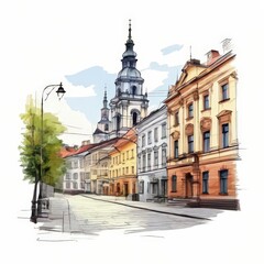 the AI Image Generator, Artwork Boleslawiec, Dolnoslaskie Poland