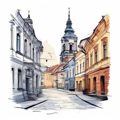 the AI Image Generator, Artwork Boleslawiec, Dolnoslaskie Poland