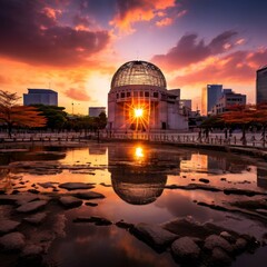 Obraz premium AI Image Generator, Hiroshima Pay