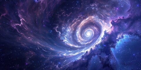 Cosmic Swirl: A Whirlwind of Stars and Nebulae