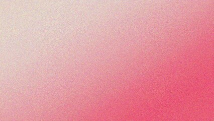 Fototapeta premium Pink grainy color gradient background, vibrant poster noise texture banner, cover header backdrop design