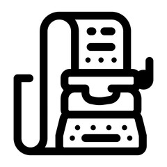 Copywriting Line Icon