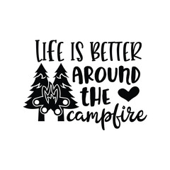 Obraz premium Camping, Camping typo, Typography, Adventure, Adventure Typography, Camp Squad, 
