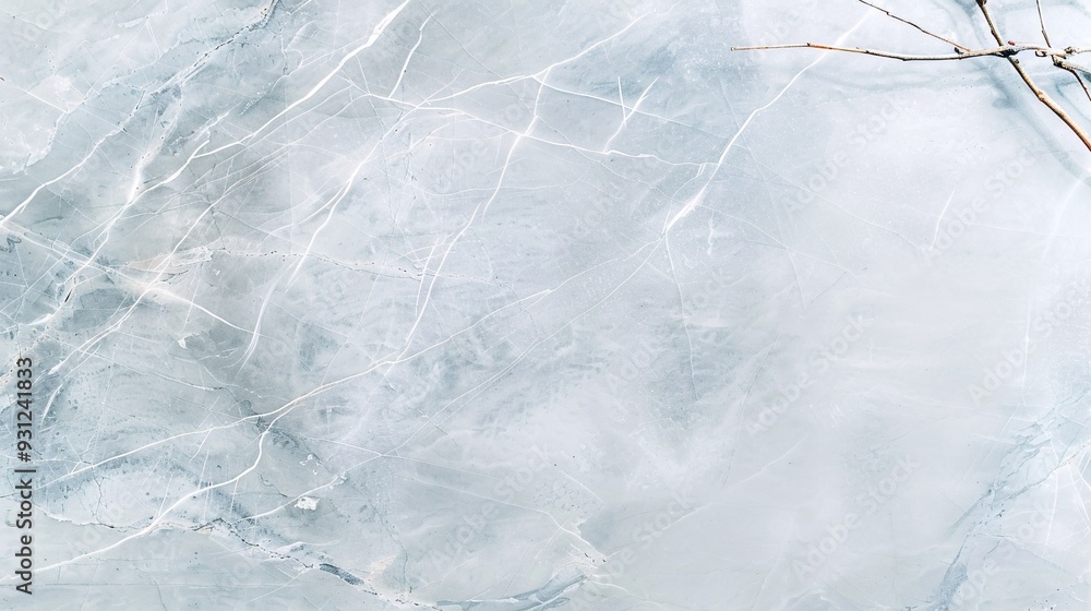 Poster elegant white marble texture with subtle gray veins, providing a luxurious background with ample cop