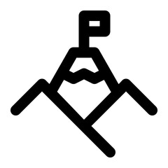 acme, summit, apex, peak, zenith, mountain, berg, geography, geographic outline icon