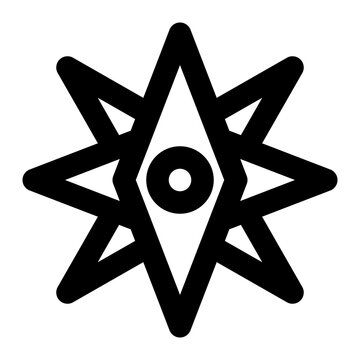 recommend clip art: compass, direction, navigation, location, wind rose, geography, cardinal points outline icon