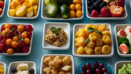 "From vibrant farmer's market produce to elegant fine dining plates, our AI-generated images of food items will transport you to a world of delicious and visually descriptive delights."