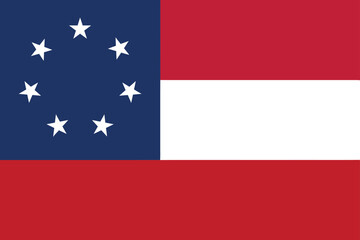 Flag of the Confederate States of America, Kentucky