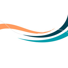 Business Wave Border