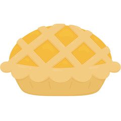 Halloween pumpkin pie 