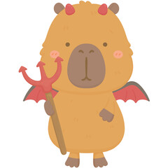 Little evil capybara 