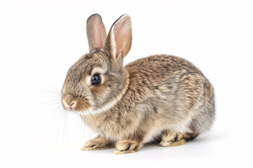 rabbit isolated on white background