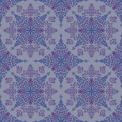 Traditional ethnic motifs ikat geometric fabric pattern cross stitch. Ikat embroidery Ethnic background. Abstract,illustration. 