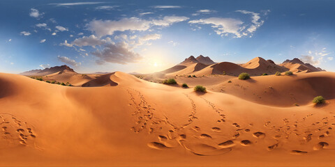 HDRI Desert Environment Equirectangular Panorama 10