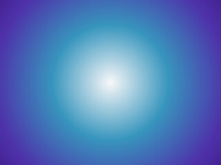 a blue background with a white spot on it. Purple Blue and White Mix Color Radial Gradient