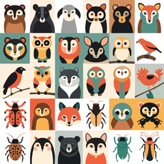 pattern with animals