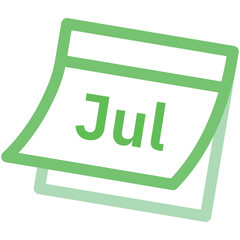 Months of year in the yearly calendar, date and time calendar for the planner, reminder diary in the office