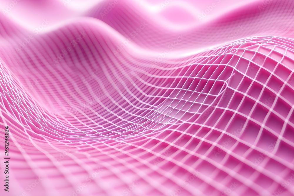 Wall mural pink abstract background