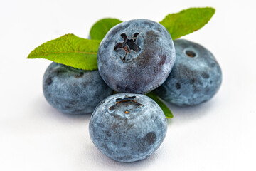 Macro photo of blueberries.Original color.antioxidant healthy food superfood