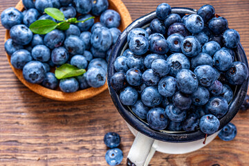 Macro photo of blueberries.Original color.antioxidant healthy food superfood