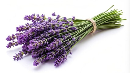 Bunch of lavender isolated on background cutout, lavender, flowers, floral, purple, bunch, isolated, background, fragrant, botanical