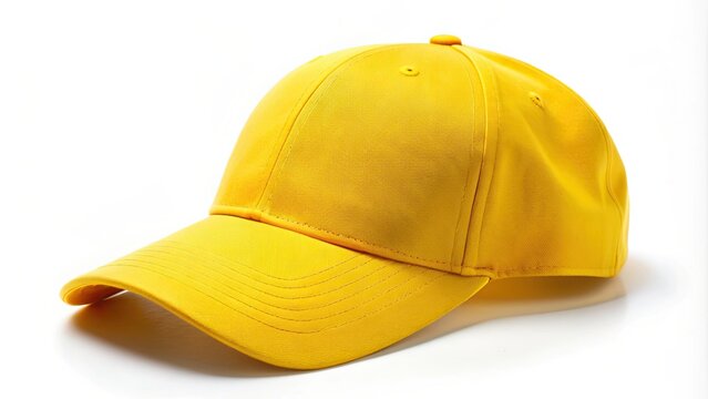Bright yellow baseball cap for a casual and sporty look, cap, hat, yellow, fashion, headwear, accessory, style, clothing, baseball