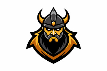 Barbarian Knight Viking Esport Gaming Mascot Logo