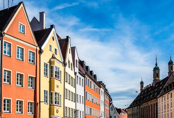Obraz premium old town of landsberg am lech - bavaria