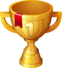 Golden First Place Goblet