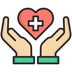 Obraz premium Healthcare Icon