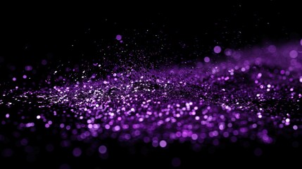 Obraz premium Purple Glitter Abstract Background