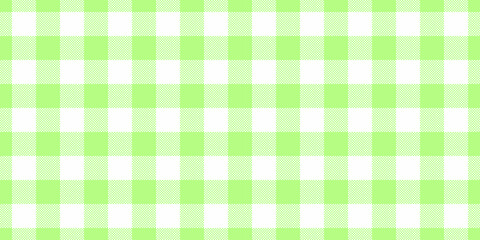 Apartment texture plaid seamless, worldwide tartan vector pattern. Good fabric check textile background in green and white colors.