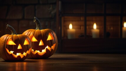 jack o lantern in the night