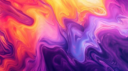 A vibrant abstract swirl of colors blending in a fluid, artistic manner.