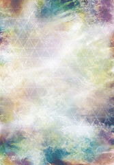 息_三角紋様_縦