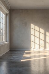 Obraz premium 3d rendering of empty room