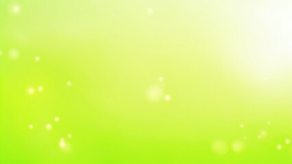 Naklejka premium light Green glowing blurred design background