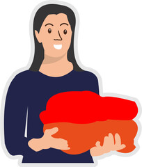 Charity Women Sticker