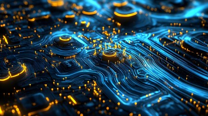 technology, positioning, map