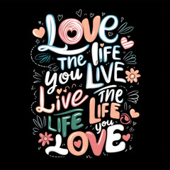 Fototapeta premium inspirational phrases on a poster