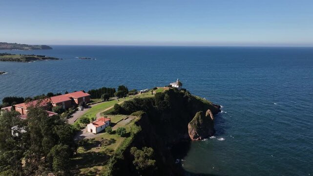 Faro de San Antonio de Candas en Asturias