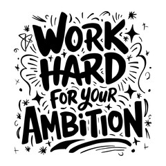 Obraz premium inspirational phrases on a poster