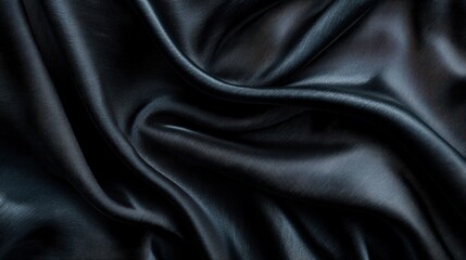 Obraz premium black satin background